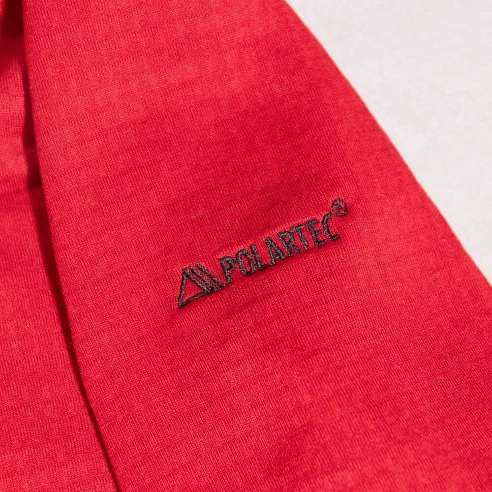 Patagonia R1 Hoody Fleece 1/2 Zip Pullover Red Polartec Sweater Men's XL Banff - Picture 8 of 10